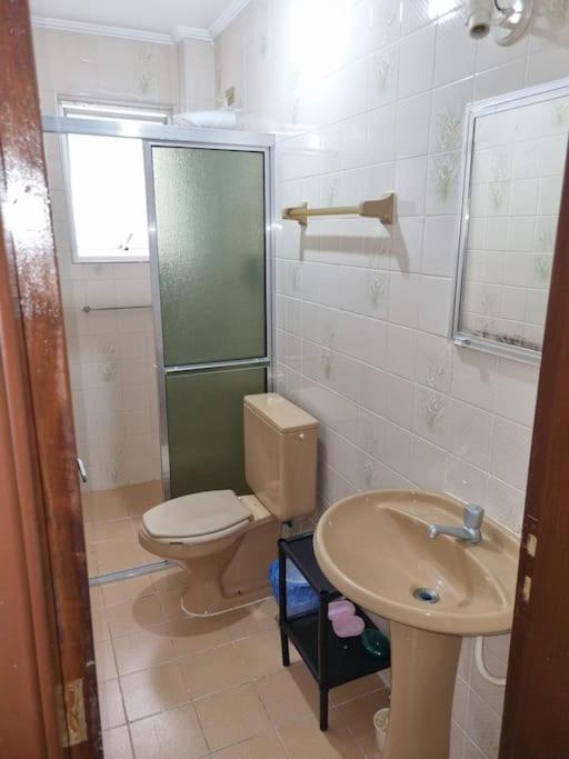 Apartamento Centro - Jardim Caiahu - Appartement Mongaguá Buitenkant foto